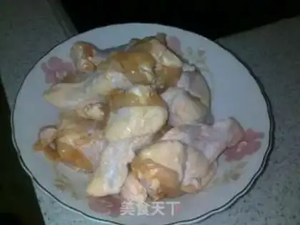 Make The wings are pouring step 1