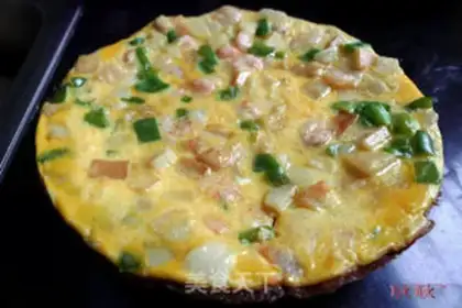 Make Spaniard omelet step 7