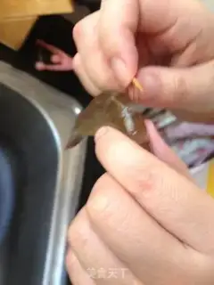 Make Shrimp oily step 2