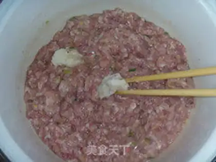 Make Plumbs dry meat buns step 2