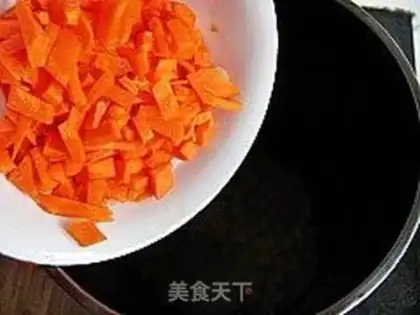 Make Carrots and bean milk step 2