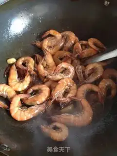 Make Shrimp oily step 7
