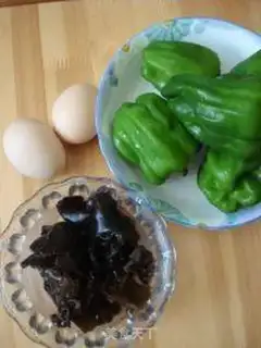 Make Mushu eggs with pepper step 0