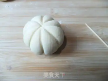 Make Pumpkin bean bag step 6