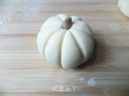 Make Pumpkin bean bag step 7