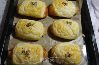 Make Puffy bread step 16