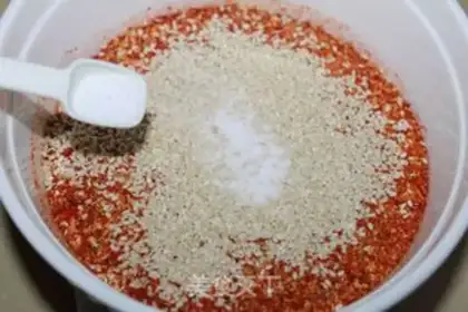 Make Spicy oil step 3