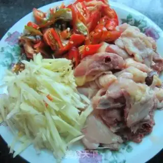 Make Tung An Chicken step 1