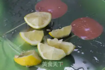 Make Red lemon-kid shrimp step 2