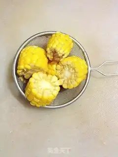 Make Milky corn bar step 1