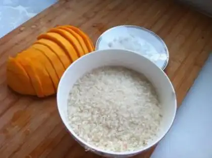 Make Pumpkin porridge step 0