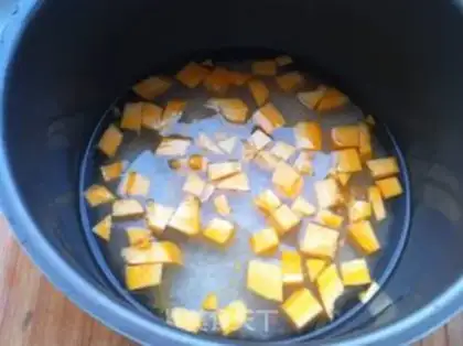 Make Pumpkin porridge step 3