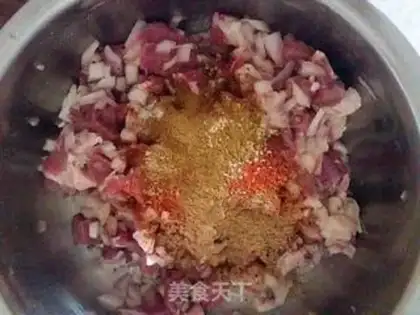 Make Spicy roasted lamb step 2