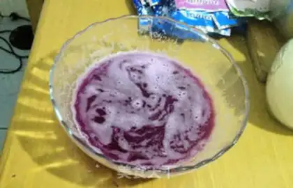 Make Purple crystal grapes step 3