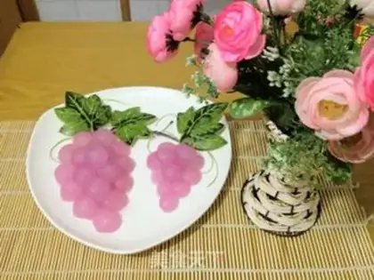 Make Purple crystal grapes step 5