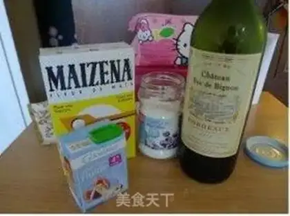 Make Caramel wine cream step 0