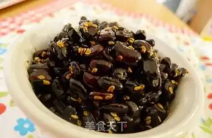 Make Korean black beans step 6