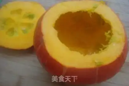 Make Goldmelon steamed eggs step 1