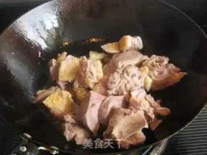 Make The 13-heavy duck knot step 6