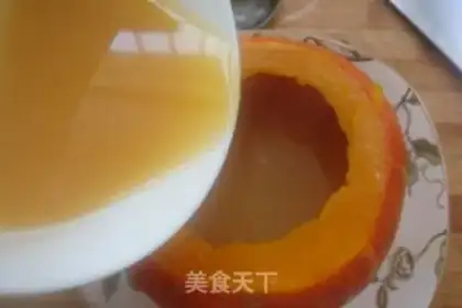 Make Goldmelon steamed eggs step 5