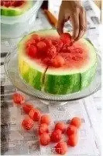 Make Cool watermelon pills step 3