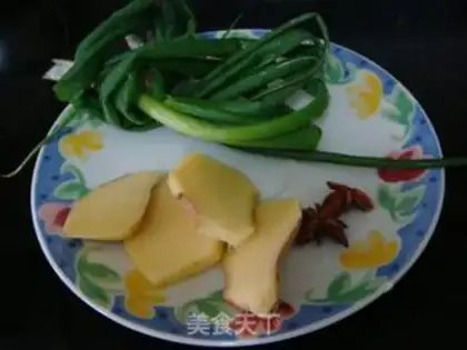 Make Cow radish step 1