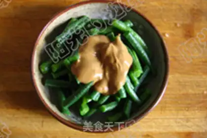 Make Peach soybeans step 2