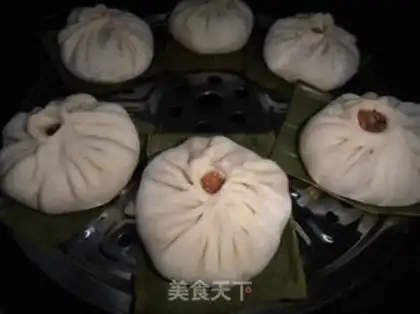 Make Fresh meat drys buns step 2