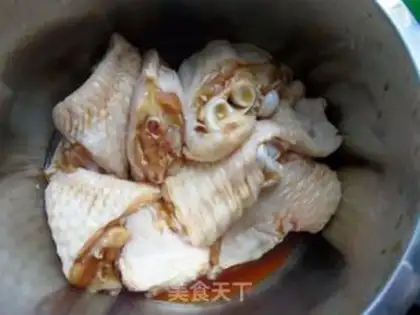 Make Chicken wings and potatoes step 0