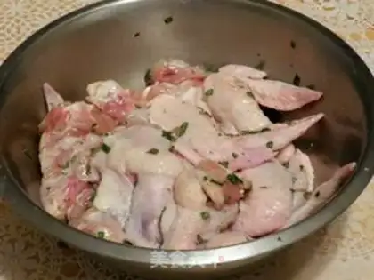 Make Rosemary Lorester chicken wings step 1