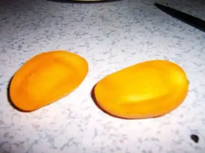 Make Mango ice cream step 1
