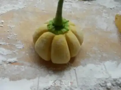 Make Pumpkin buns step 6