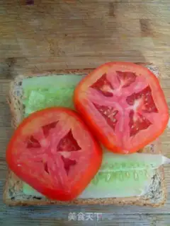 Make Whole wheat sandwich step 3