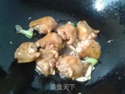 Make Chicken wings and potatoes step 4