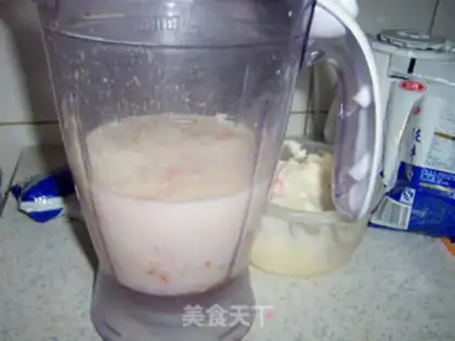 Make Mango ice cream step 4