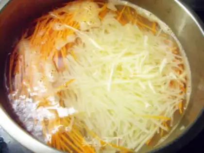 Make Cooled silk step 3