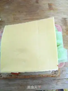 Make Whole wheat sandwich step 5