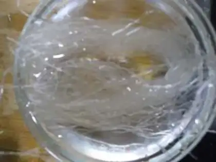 Make Garlic fan steam step 1