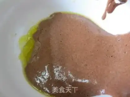 Make Cocoa mango rolls step 11