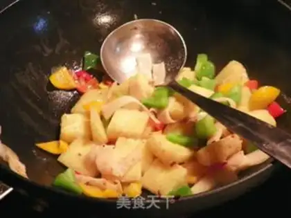 Make Pineapple beef step 3