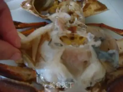 Make Crab onions step 1