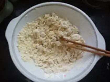 Make Soy pizza step 1
