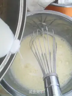 Make Low fat milk ice cream step 4