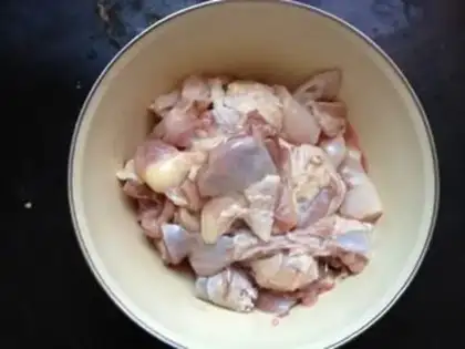 Make Corn potato beer chicken step 0