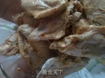 Make Black pepper wings step 1
