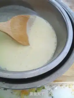 Make Low fat milk ice cream step 8