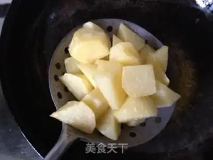 Make Corn potato beer chicken step 10