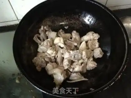 Make Corn potato beer chicken step 11
