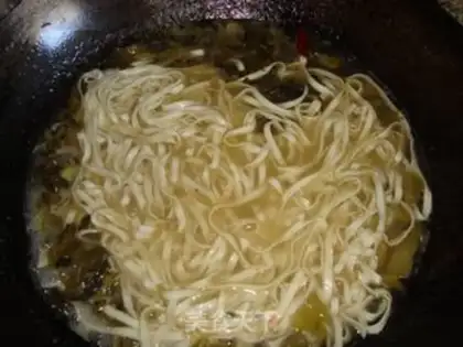 Make Yellow noodles step 6