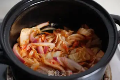 Make Tofu pickles soup step 7
